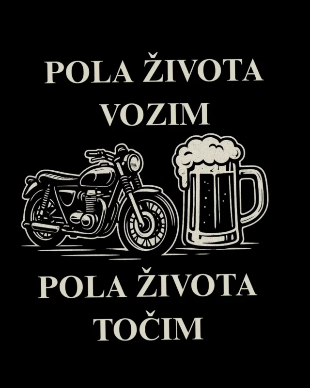 majica pola zivota vozim