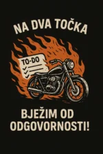 majica bjezim od odgovornosti