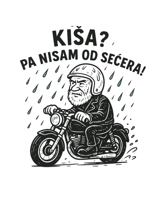 majica nisam od secera